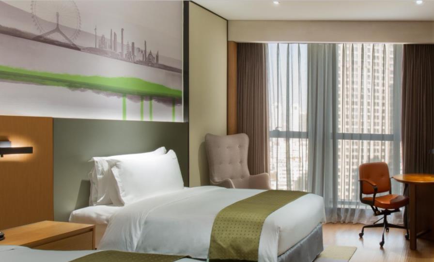 Holiday Inn & Suites Tianjin Downtown By Ihg,Tianjin Drum Tower,Joycity Shopping Mall,Tianjin Ancient Cultural Street,Haihe River,The Porcelain House,Convenient Access To Tianjin Binhai International Airport Luaran gambar