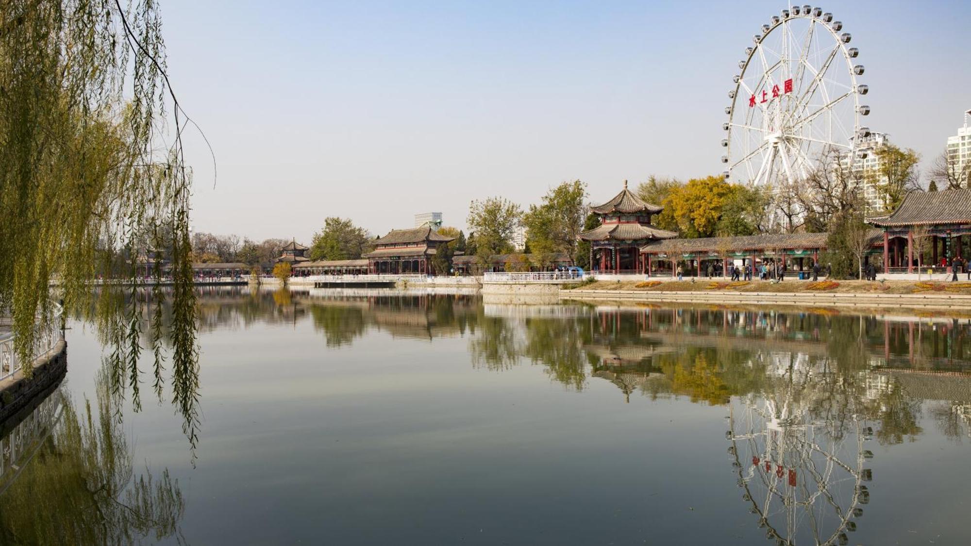 Holiday Inn & Suites Tianjin Downtown By Ihg,Tianjin Drum Tower,Joycity Shopping Mall,Tianjin Ancient Cultural Street,Haihe River,The Porcelain House,Convenient Access To Tianjin Binhai International Airport Luaran gambar
