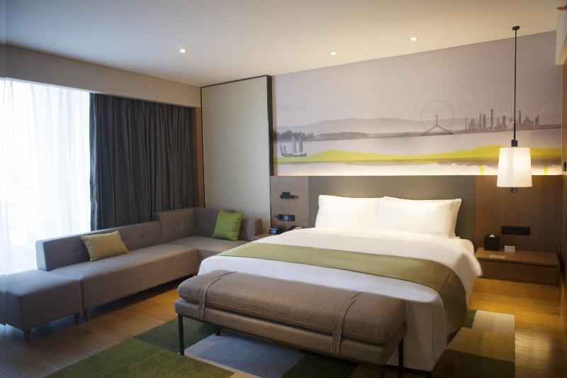 Holiday Inn & Suites Tianjin Downtown By Ihg,Tianjin Drum Tower,Joycity Shopping Mall,Tianjin Ancient Cultural Street,Haihe River,The Porcelain House,Convenient Access To Tianjin Binhai International Airport Luaran gambar