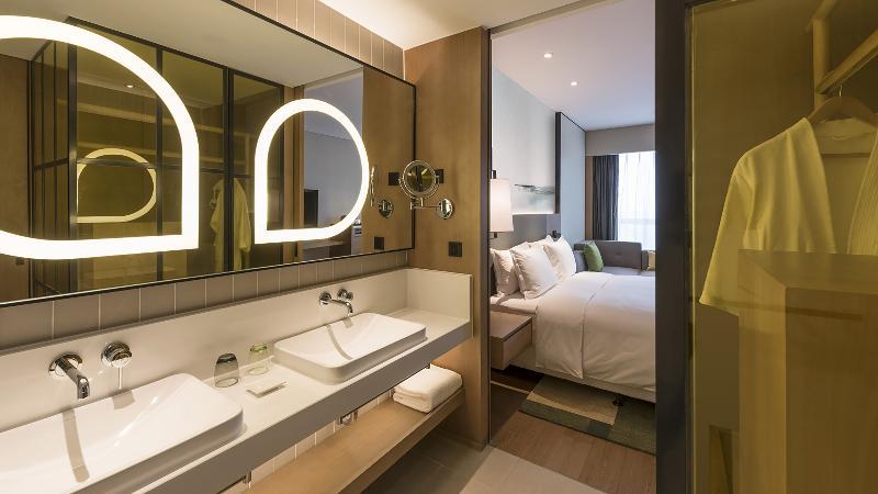 Holiday Inn & Suites Tianjin Downtown By Ihg,Tianjin Drum Tower,Joycity Shopping Mall,Tianjin Ancient Cultural Street,Haihe River,The Porcelain House,Convenient Access To Tianjin Binhai International Airport Luaran gambar